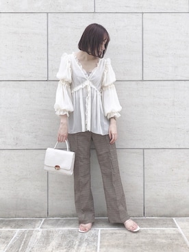 saeさん（レディース・159cm）の夏コーディネート