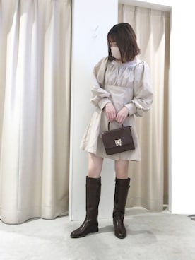 saeさん（レディース・159cm）の秋コーディネート