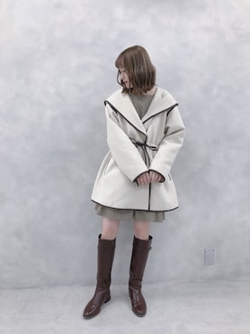saeさん（レディース・159cm）の秋コーディネート