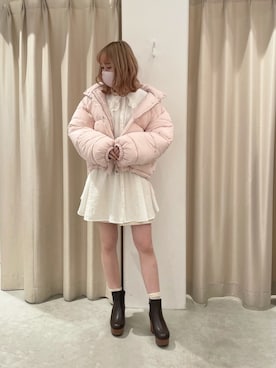 saeさん（レディース・159cm）の冬コーディネート