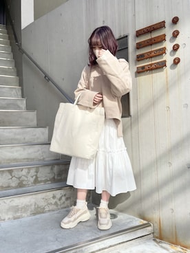 saeさん(レディース・159cm)の冬コーディネート