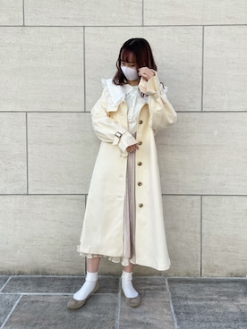 saeさん（レディース・159cm）の冬コーディネート