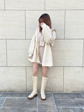 saeさん(レディース・159cm)の冬コーディネート