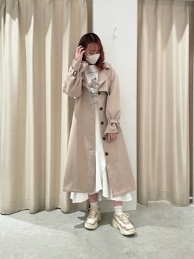 saeさん（レディース・159cm）の冬コーディネート