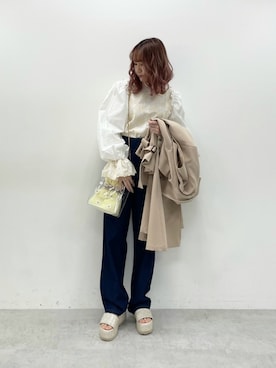 saeさん（レディース・159cm）の冬コーディネート