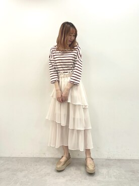 saeさん（レディース・159cm）の春コーディネート