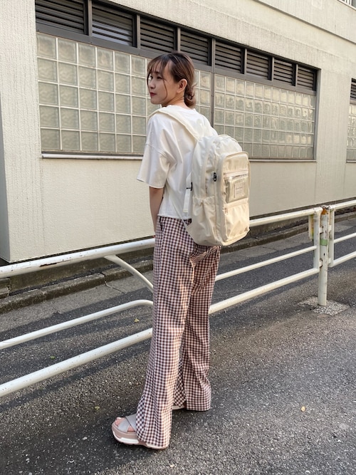 セール】【ZOZOTOWN限定】極限ギンガムスラックス（スラックス）｜one