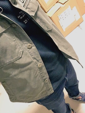 けんさん（メンズ・175cm）の冬コーディネート