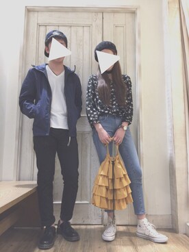 「G-STAR RAW（ジースターロゥ）のアイテム（キャップ）」を使った、けんさん（メンズ・175cm）の冬コーディネート