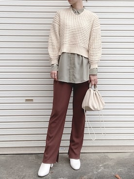 RURIさん（レディース・169cm）の冬コーディネート