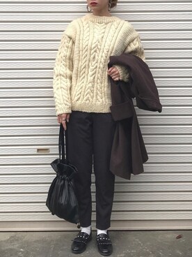 RURIさん（レディース・168cm）の冬コーディネート