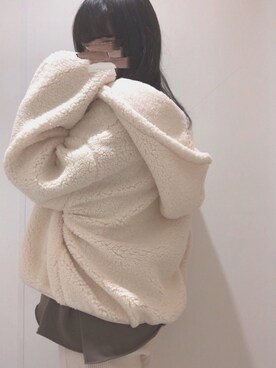 「2018マイベストコーデ」｜「アイテム（ブルゾン）」を使った、🐕さん（レディース・159cm）の冬コーディネート