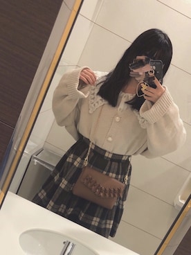 「アイテム（スマホグッズ）」を使った、🐕さん（レディース・159cm）の春コーディネート
