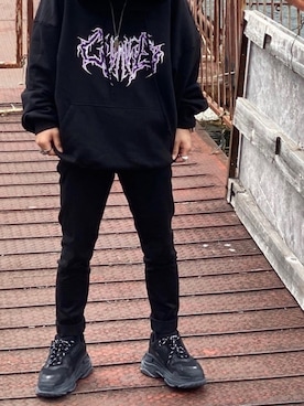 「アイテム（シューズ）」を使った、読み込み…さん（メンズ・165cm・10代）の春コーディネート