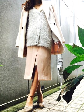 「D&G（ディーアンドジー）のアイテム（ワンピース/ドレス）」を使った、suga_さん（レディース・159cm）の冬コーディネート