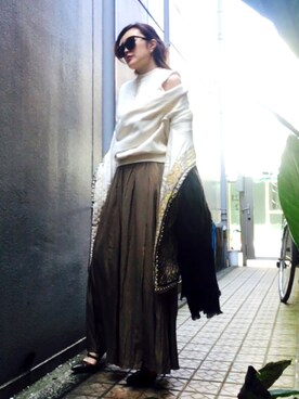 「Import & Select（インポートアンドセレクト）のアイテム（ジャケット/アウター）」を使った、suga_さん（レディース・159cm）の春コーディネート