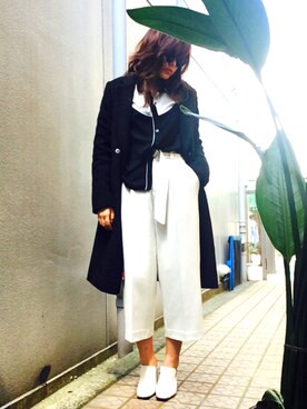 「muse muse（ミューズミューズ）のアイテム」を使った、suga_さん（レディース・159cm）の春コーディネート