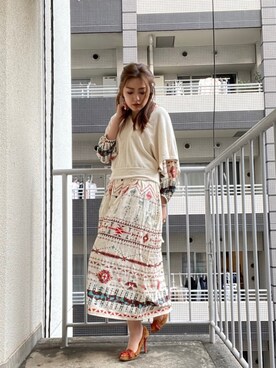 「DSQUARED2（ディースクエアード）のアイテム（パンプス）」を使った、suga_さん（レディース・159cm）の春コーディネート