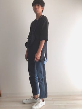 「juha」｜「アイテム（アクセサリー）」を使った、しゅんぺいさん（メンズ・175cm）の夏コーディネート