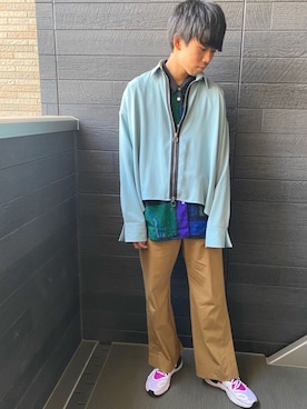 「liberum（リベルム）のアイテム（その他）」を使った、しゅんぺいさん（メンズ・175cm）の春コーディネート