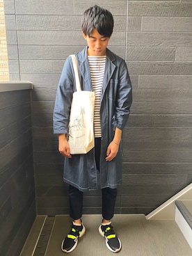 「juha」｜「アイテム（ジャケット/アウター）」を使った、しゅんぺいさん（メンズ・175cm）の春コーディネート