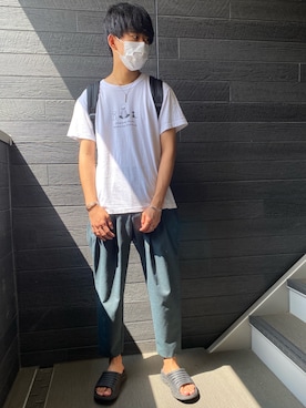 「juha」｜「アイテム（アクセサリー）」を使った、しゅんぺいさん（メンズ・175cm）の夏コーディネート