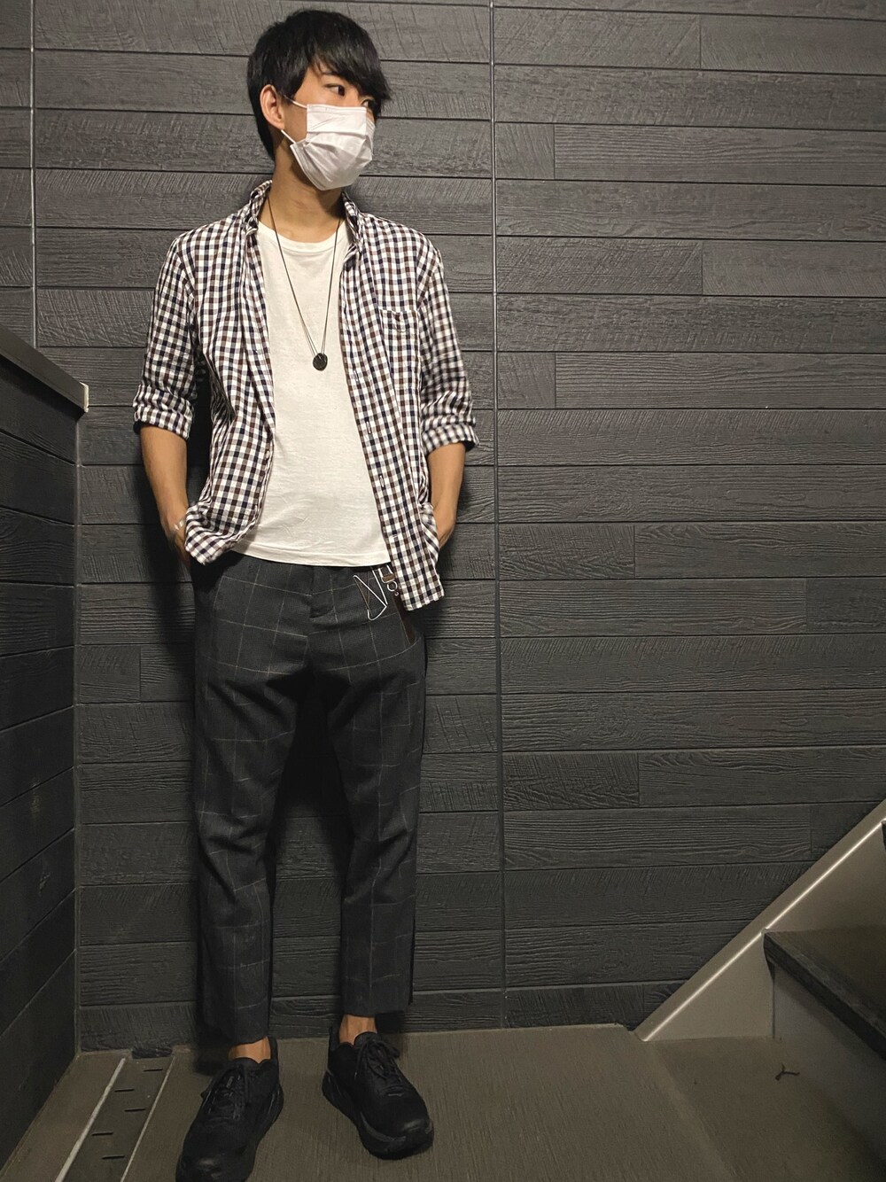 「秋コーデ、カジュアルコーデ、オトナカジュアル、おしゃれさんと繋がりたい、今日のコーデ、秋、aquascutum、liberum arbitrium、HOKAONEONE、SRIVER」｜「Aquascutumのアイテム（シャツ/ブラウス、その他）」を使った、しゅんぺいさん（メンズ・175cm）の秋コーディネートの1枚目の写真