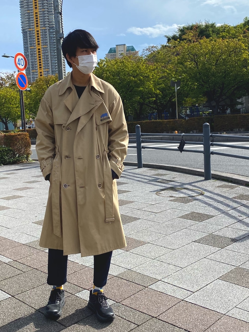 liberum（リベルム）の「【LIBERUM】アシンメトリーレイヤードトレンチ