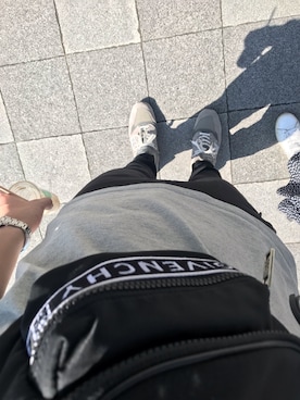 「GIVENCHY（ジバンシイ）のアイテム（バッグ）」を使った、hさん（メンズ・177cm）の夏コーディネート