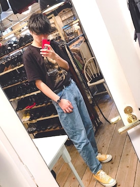 「MARC JACOBS（マークジェイコブス）のアイテム（腕時計）」を使った、たけちゃんさん（メンズ・178cm）の夏コーディネート
