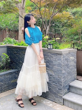 ▪️𝑲𝒂𝒈𝒆𝒌𝒐▪️さん（レディース・168cm）の春コーディネート