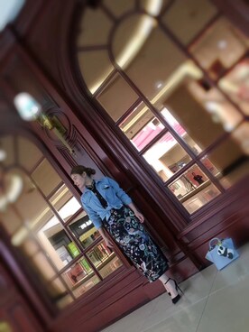 「Levi’s ENGINEERED JEANS（リーバイスエンジニアジーンズ）のアイテム（ジャケット/アウター）」を使った、mamaofoxさん（レディース・161cm）の夏コーディネート