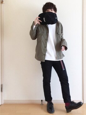 namekujiさん（メンズ・167cm）の春コーディネート