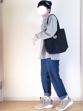 「JUNRED（ジュンレッド）のアイテム（ニットキャップ/ビーニー）」を使った、namekujiさん（メンズ・166cm）の冬コーディネート