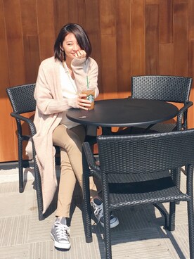 うえむら あやのさん（レディース・165cm）の春コーディネート