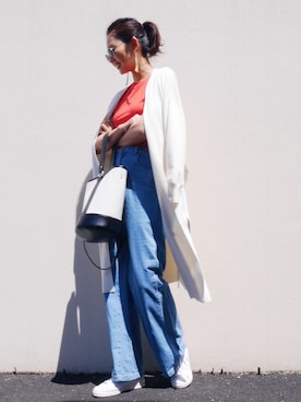 うえむら あやのさん（レディース・165cm）の春コーディネート