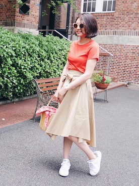 うえむら あやのさん(レディース・165cm)の春コーディネート