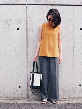 うえむら あやのさん（レディース・165cm）の夏コーディネート