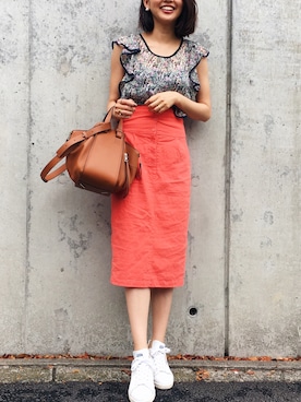 うえむら あやのさん(レディース・165cm)の夏コーディネート