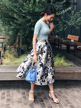 うえむら あやのさん(レディース・165cm)の夏コーディネート