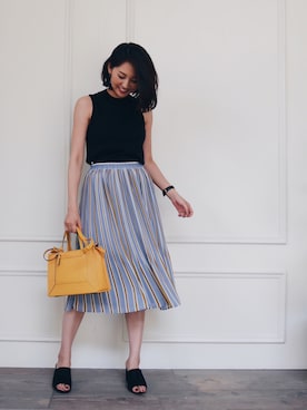 うえむら あやのさん（レディース・165cm）の夏コーディネート