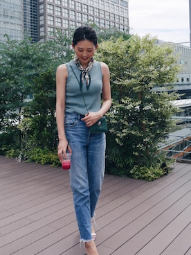 うえむら あやのさん(レディース・165cm)の夏コーディネート