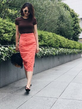 うえむら あやのさん(レディース・165cm)の秋コーディネート