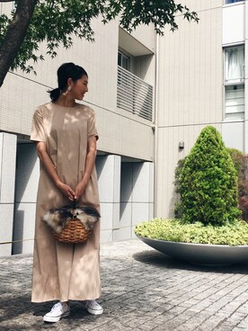 うえむら あやのさん（レディース・165cm）の秋コーディネート