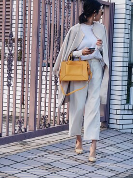 うえむら あやのさん（レディース・165cm）の秋コーディネート