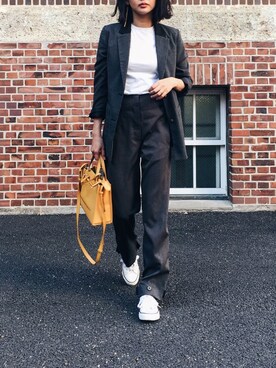 うえむら あやのさん（レディース・165cm）の春コーディネート