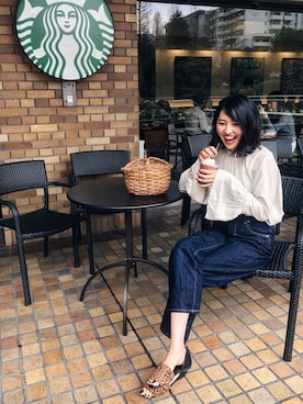 うえむら あやのさん（レディース・165cm）の春コーディネート