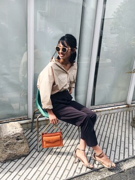 うえむら あやのさん（レディース・165cm）の春コーディネート