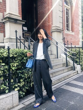 うえむら あやのさん（レディース・165cm）の春コーディネート