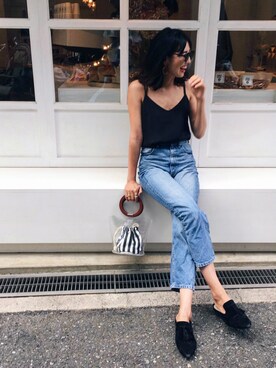 うえむら あやのさん（レディース・165cm）の夏コーディネート